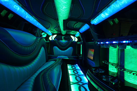 range rover limo interior