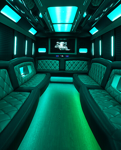 limousine bus lounge